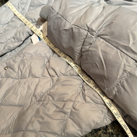 Jessica Simpson ICE grey quilted puffer jacket NWT XL - Picture 11 of 13